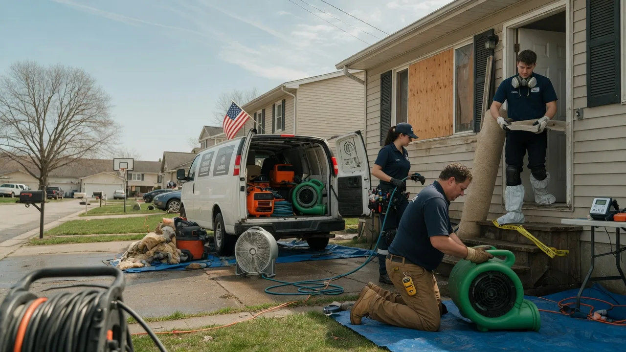 Water Damage Restoration in Hood, VA near me